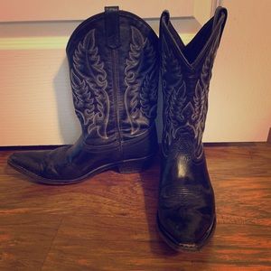 Black Laredo Boots